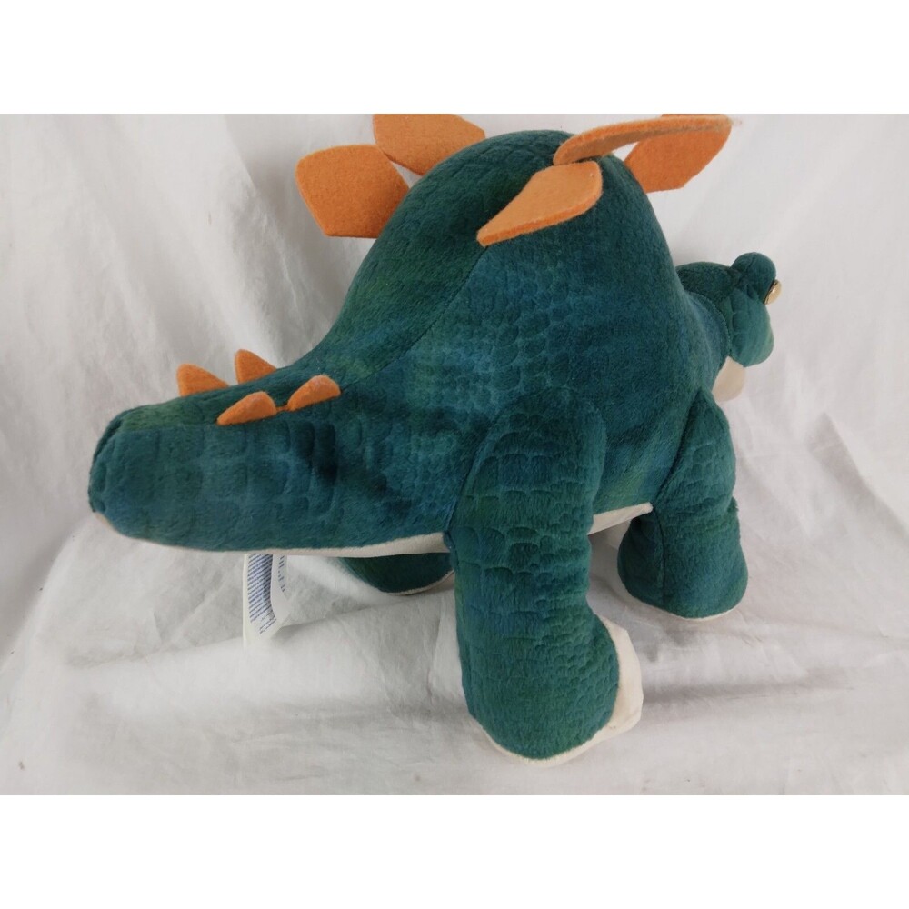 Build A Bear 18” Green Stegosaurus Dinosaur Plush Toy Stuffed Animal - Picture 5 of 6